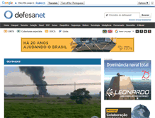 Tablet Screenshot of defesanet.com.br